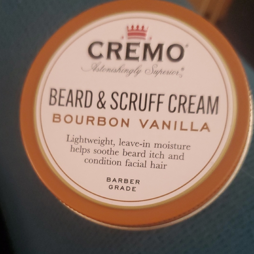 Cremo Beard & Scruff Cream - Bourbon Vanilla - Brown